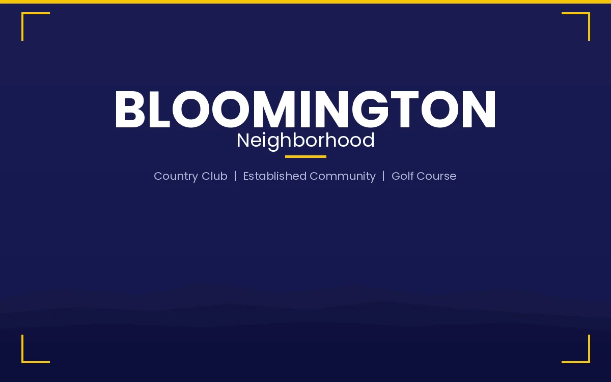 Bloomington neighborhood in St. George with established country club living, mature landscaping, and the Bloomington Country Club golf course